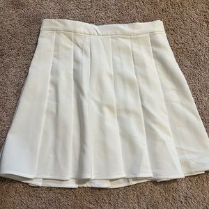 Shein White Skirt